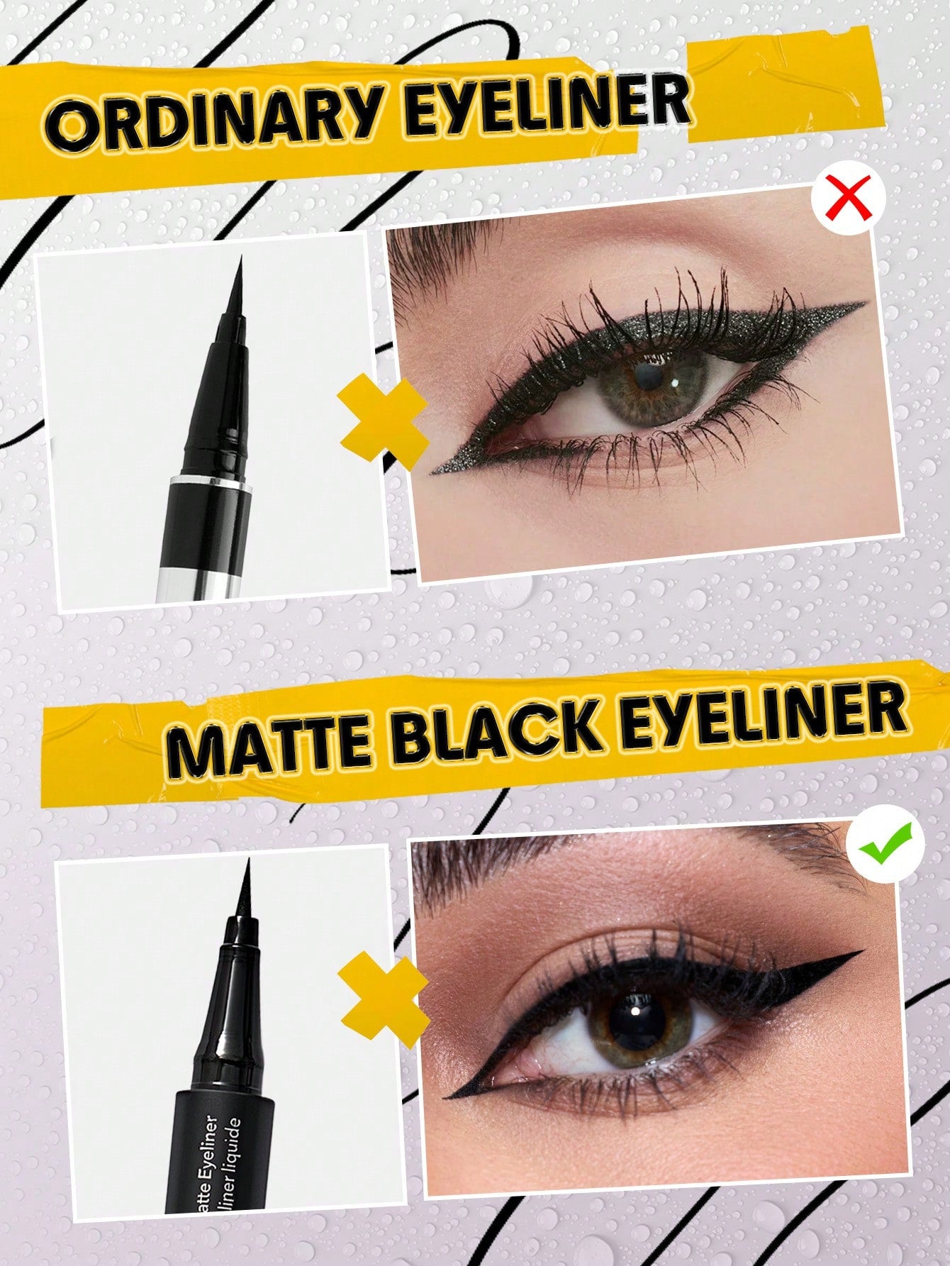 SHEGLAM - Oh So Rich Matte Eyeliner-Black Black