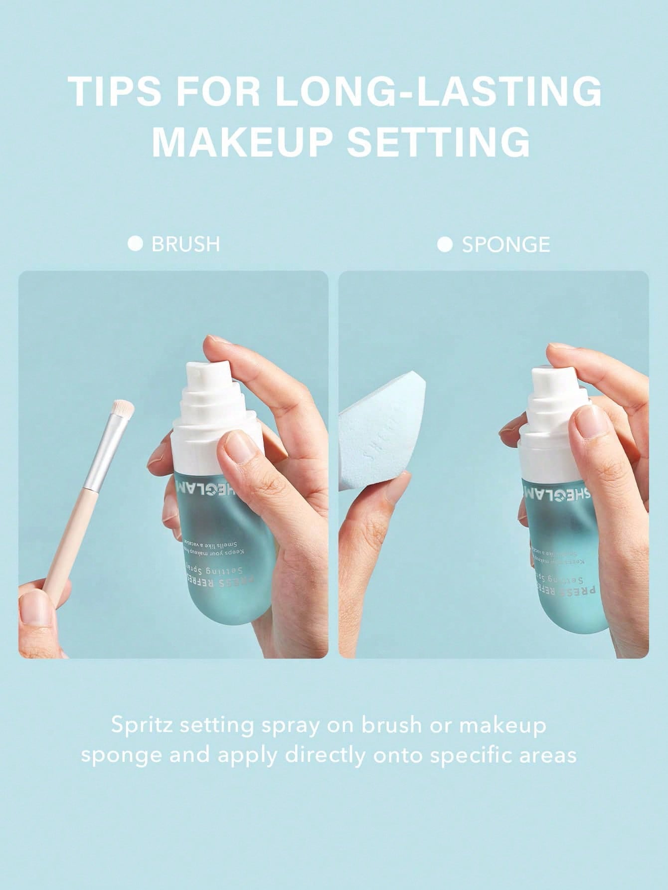 SHEGLAM - Press Refresh Setting Spray Blue
