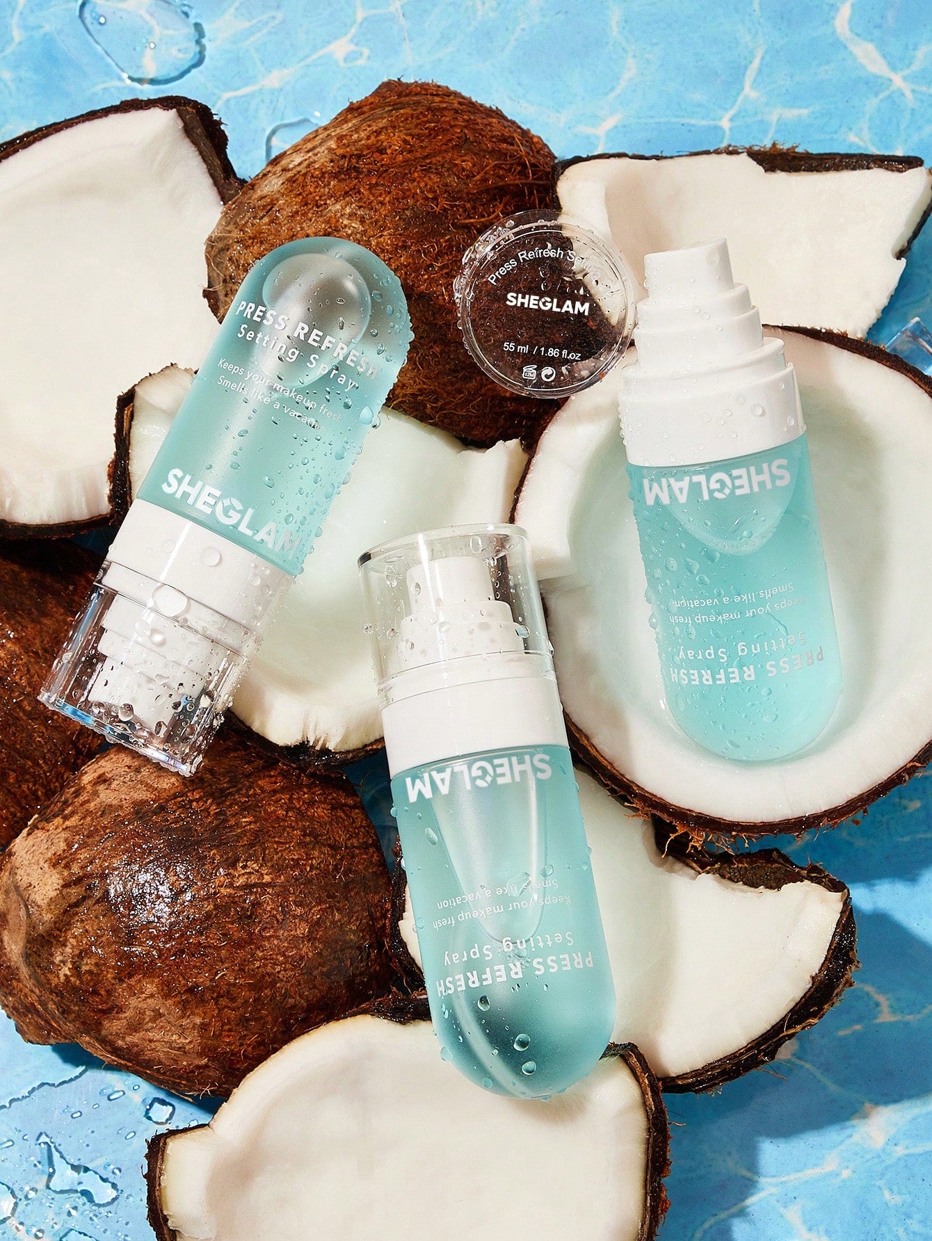 SHEGLAM - Press Refresh Setting Spray Blue