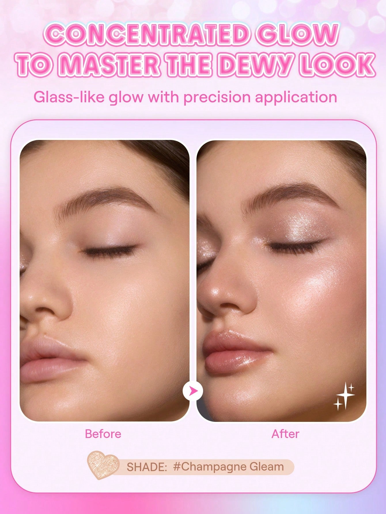 SHEGLAM - Sheglam - Crystal Jelly Glaze Stick-Champagne Gleam Champagne Gleam