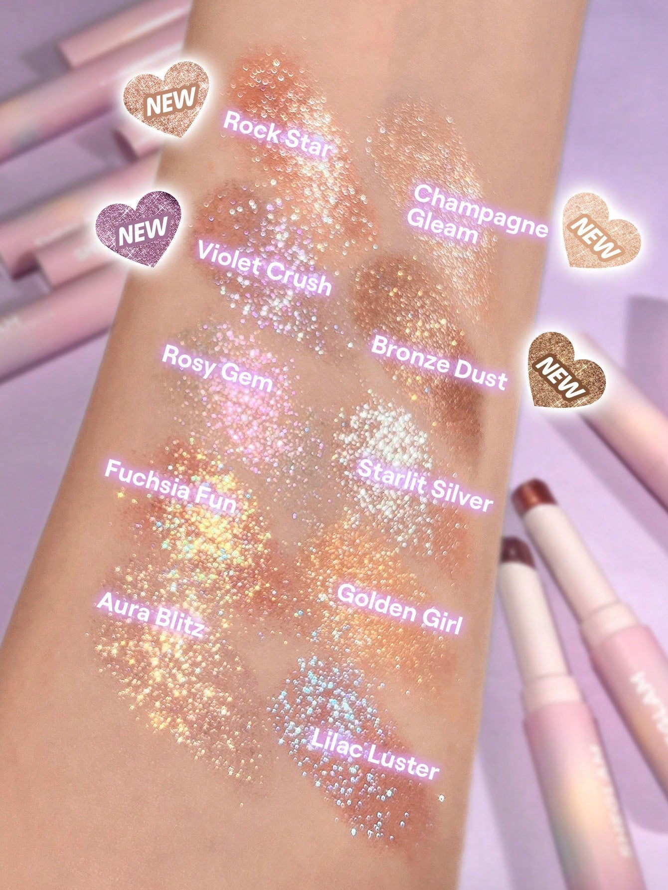 SHEGLAM - Sheglam - Crystal Jelly Glaze Stick-Champagne Gleam Champagne Gleam