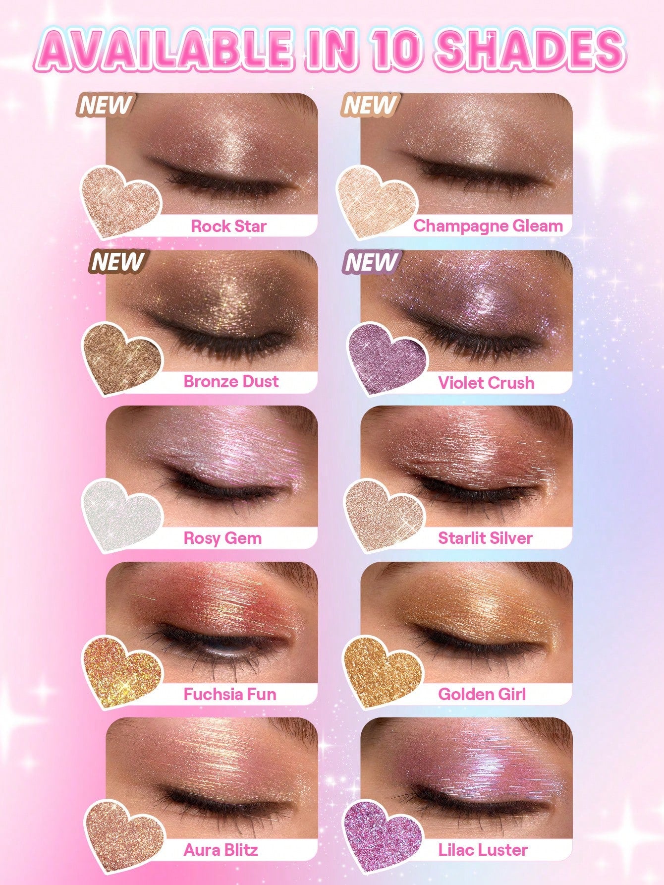 SHEGLAM - Sheglam - Crystal Jelly Glaze Stick-Champagne Gleam Champagne Gleam