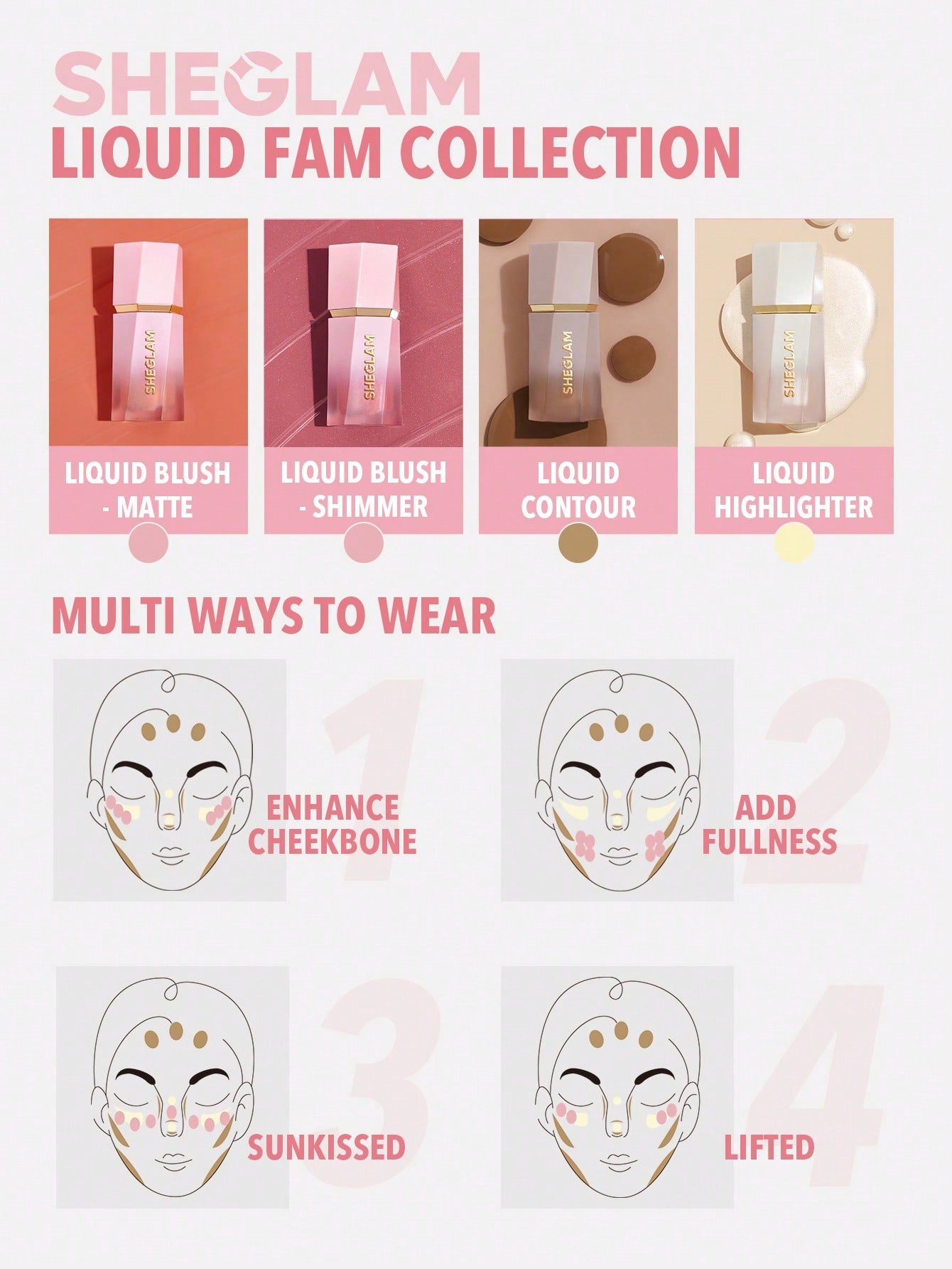 شيغلام - Color Bloom Liquid Blush مطفي FinishRose Ritual