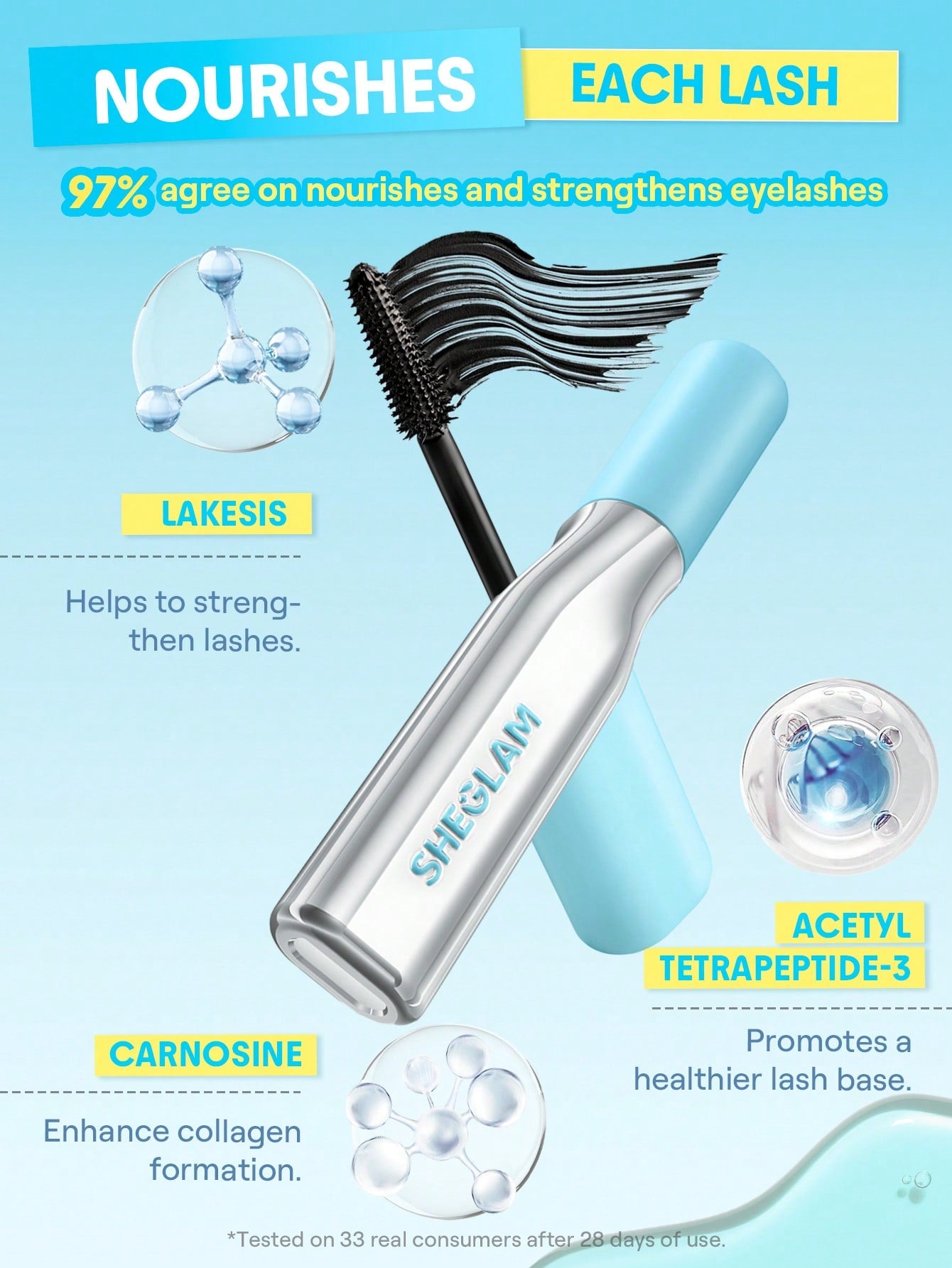 SHEGLAM - Lashlighter Infinite Tubing Mascara Black