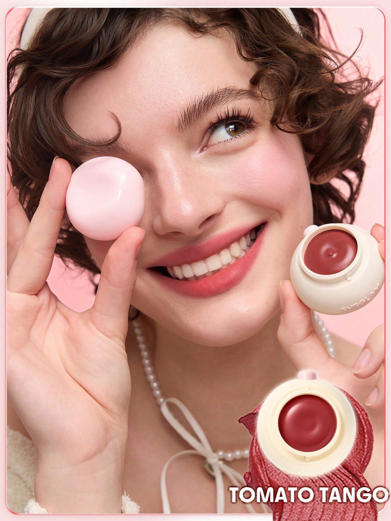 SHEGLAM - Bounce Putty Pocket Lip Pot Tomato Tango