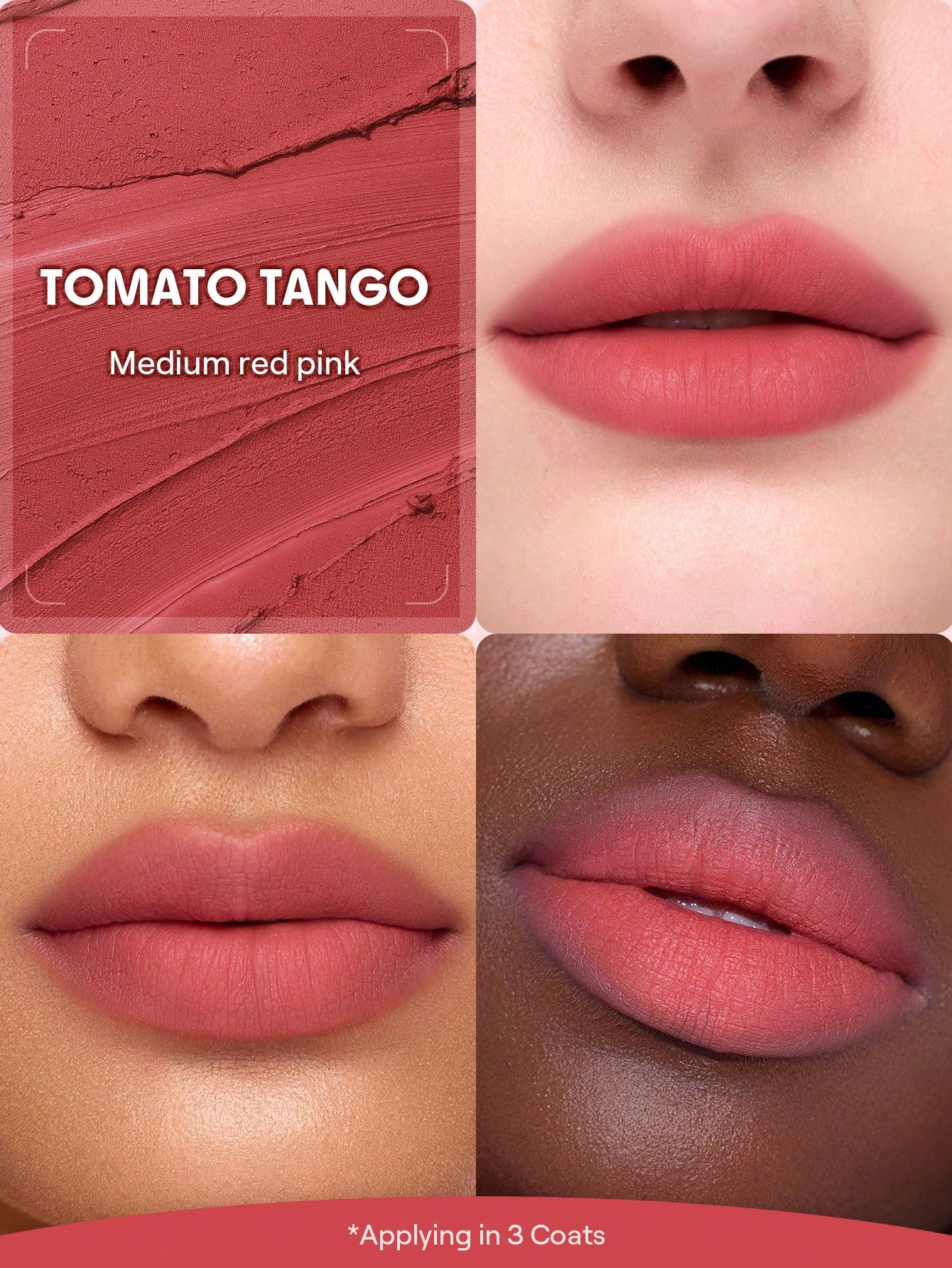 SHEGLAM - Bounce Putty Pocket Lip Pot Tomato Tango