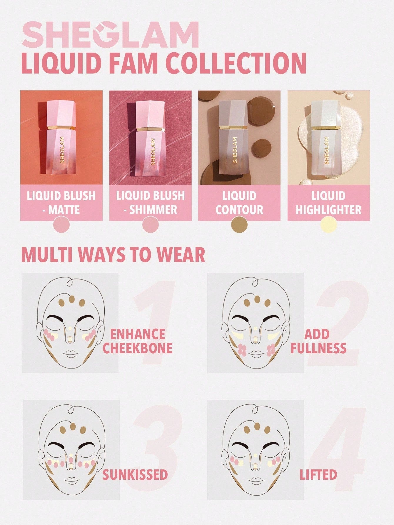 SHEGLAM - Sheglam - Color Bloom Liquid Blush Matte FinishPetal Talk Petal Talk
