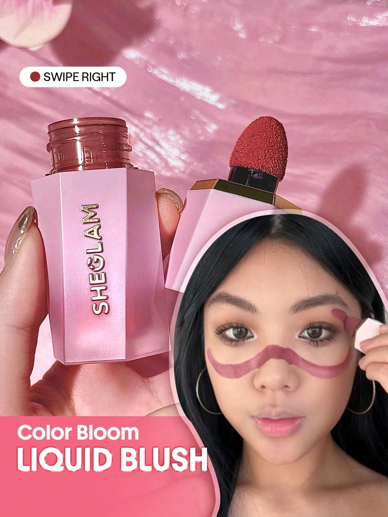 SHEGLAM - Sheglam - Color Bloom Liquid Blush Matte FinishSwipe Right Swipe Right