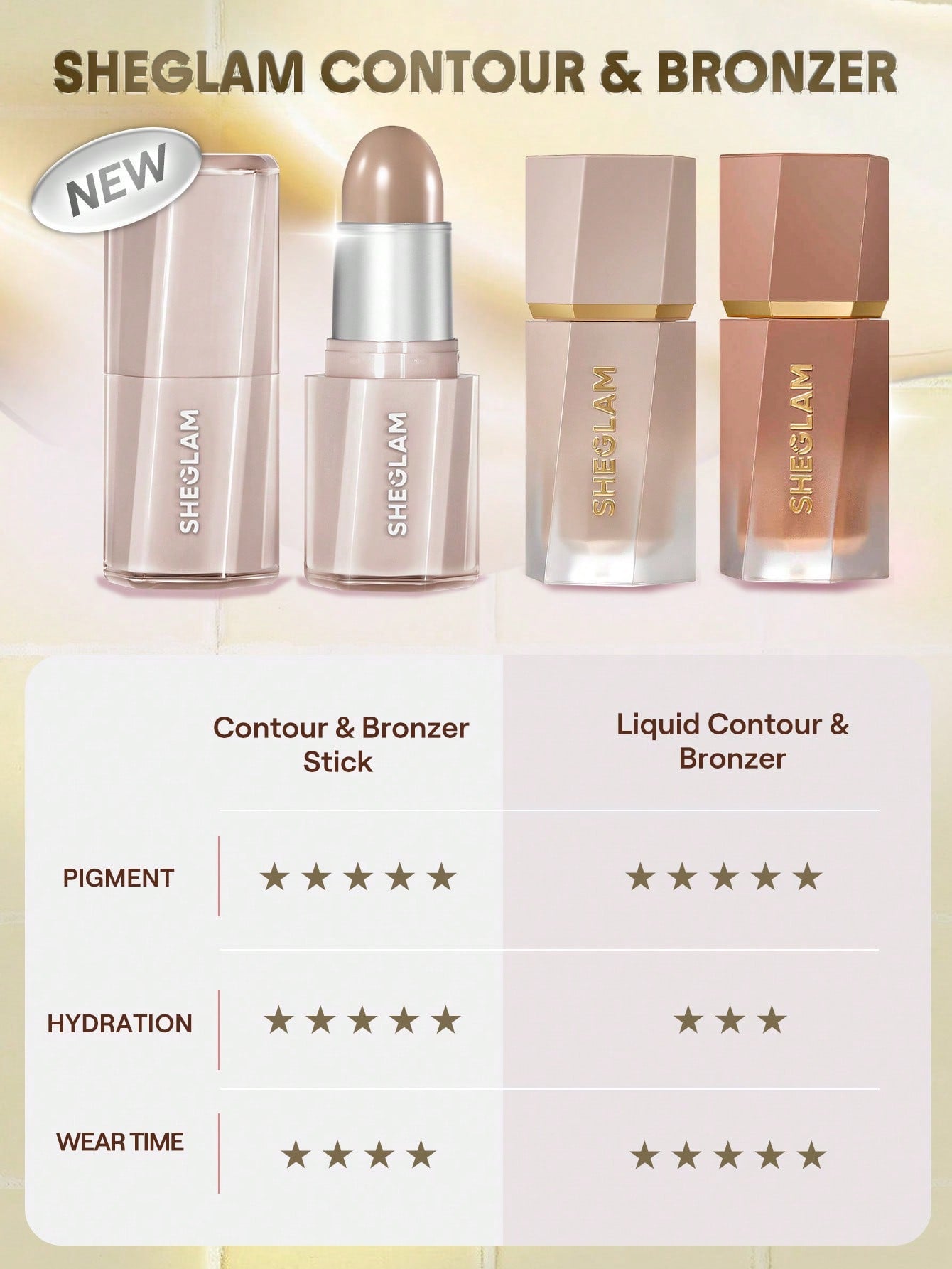 SHEGLAM - Sheglam - Buttery Buff Contour & Bronzer Stick-01Soft Tan Soft Tan
