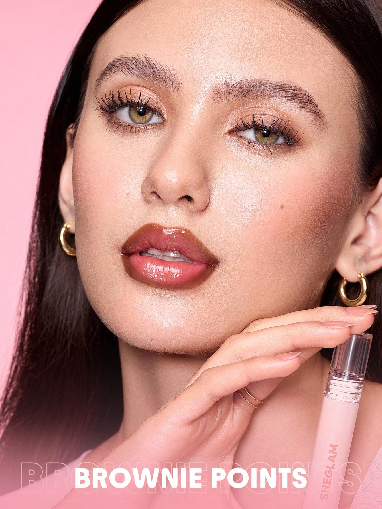 SHEGLAM - Fall In Line Peel Off Lip Liner Stain-Brownie Points Brownie Points