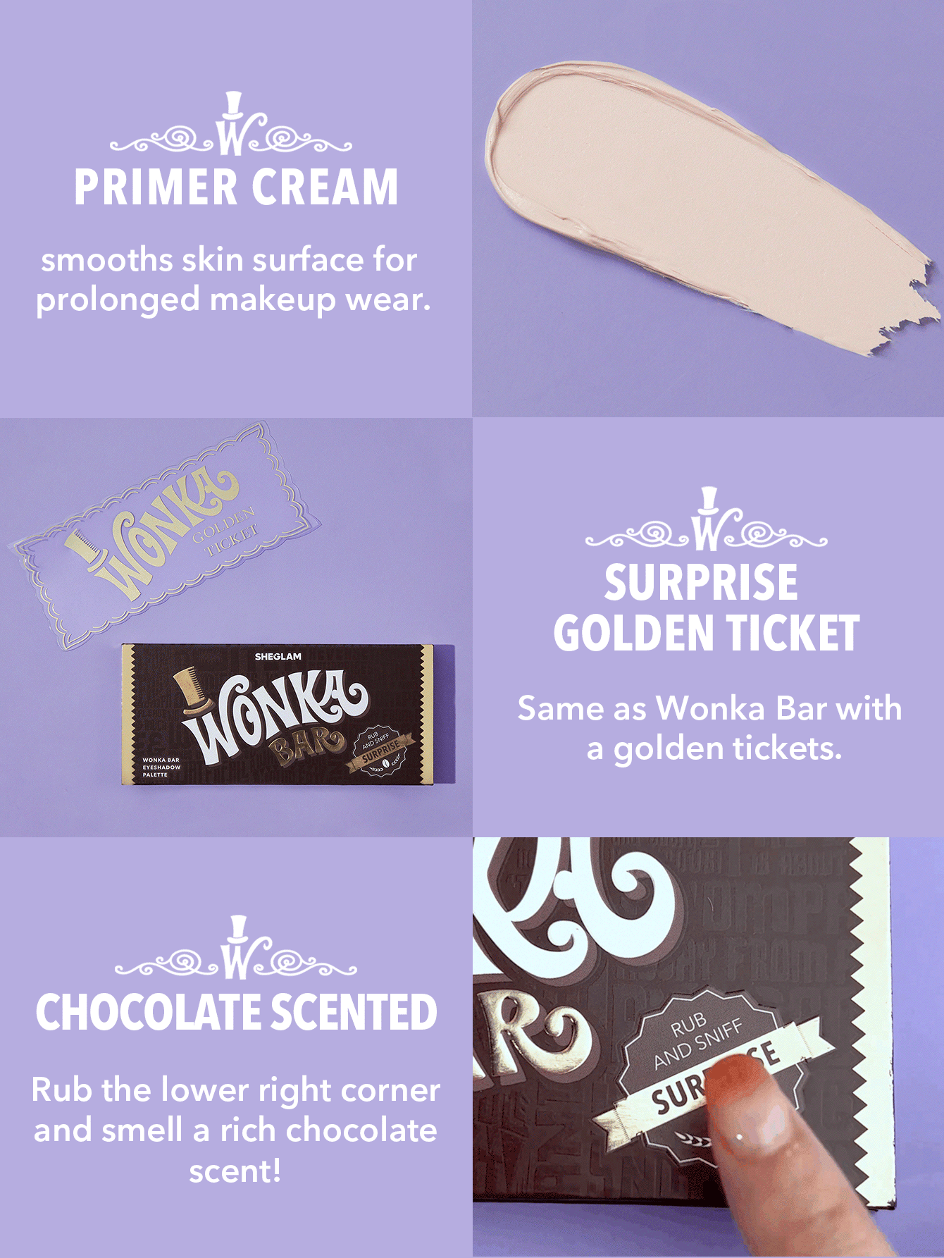 SHEGLAM - Wonka Bar Eyeshadow Palette Multicolor