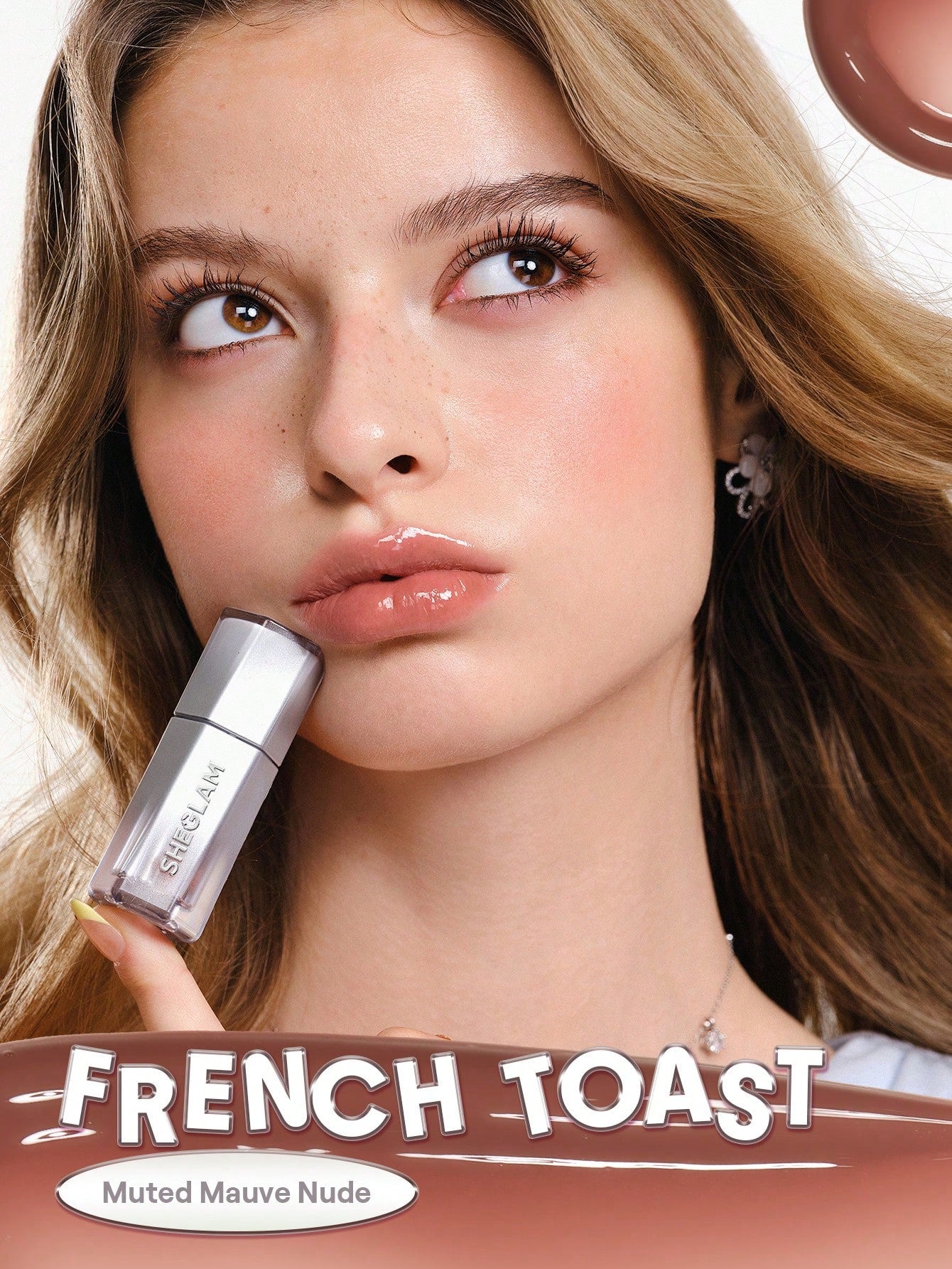 SHEGLAM - Glass Lock Air Gloss  Glass Lock Air Gloss-French Toast French Toast