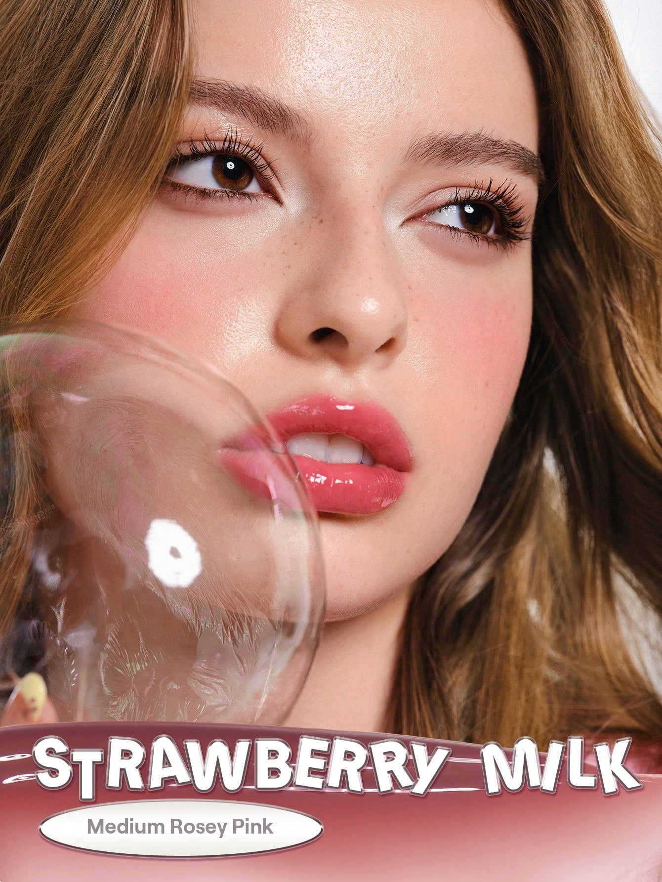 SHEGLAM - Glass Lock Air Gloss  Glass Lock Air Gloss-Strawberry Milk Strawberry Milk