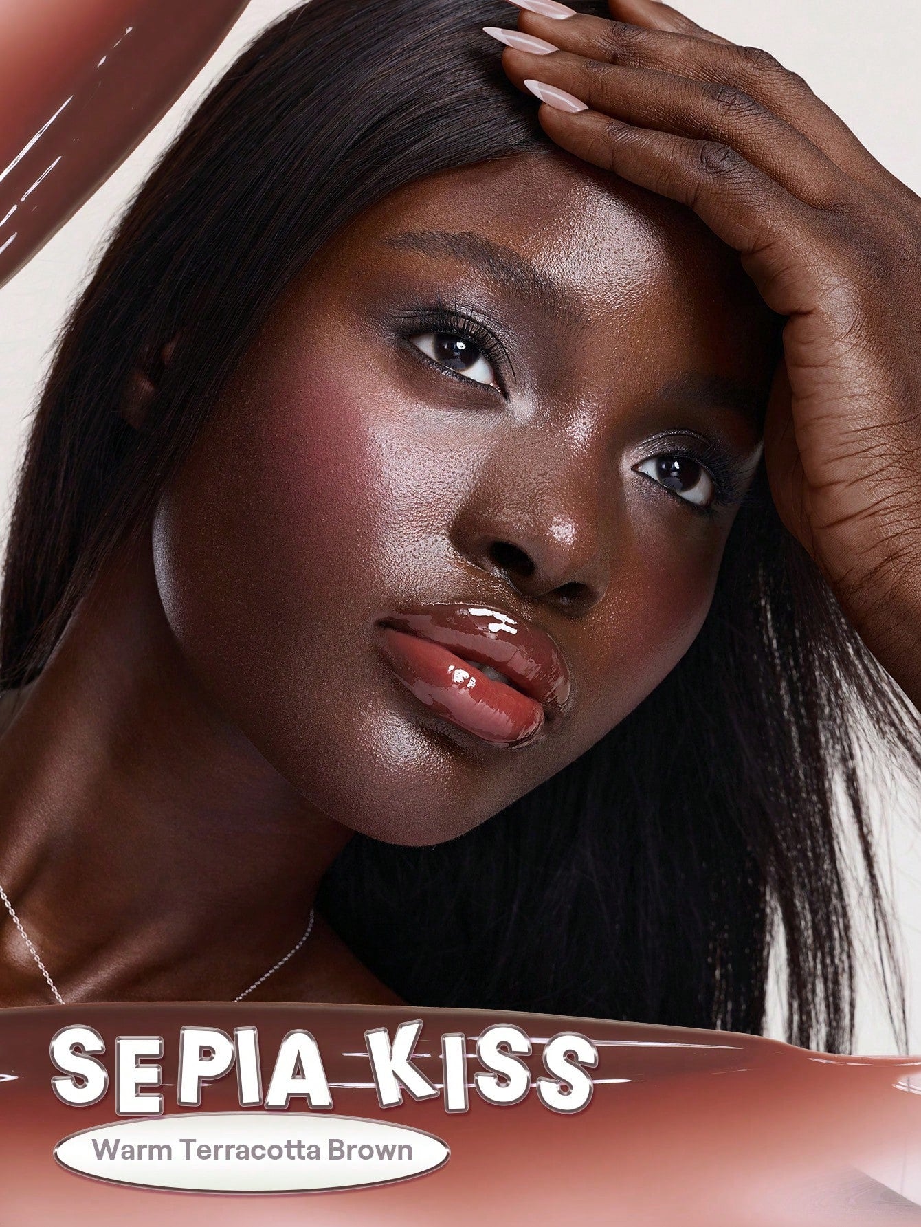 SHEGLAM - Glass Lock Air Gloss  Glass Lock Air Gloss-Sepia Kiss Sepia Kiss