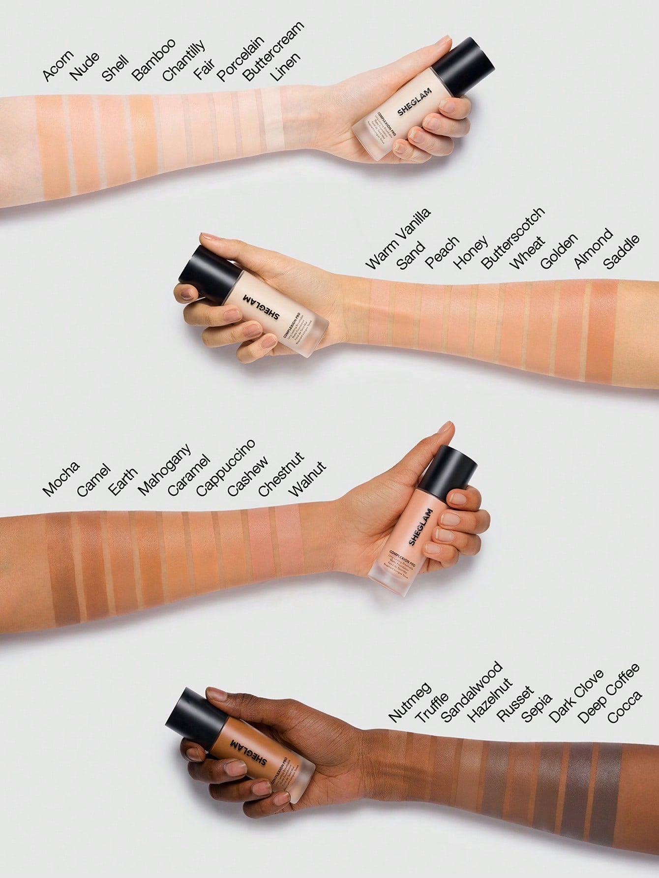 SHEGLAM - Sheglam - Complexion Pro Long Lasting Breathable Matte Foundation Porcelain Porcelain