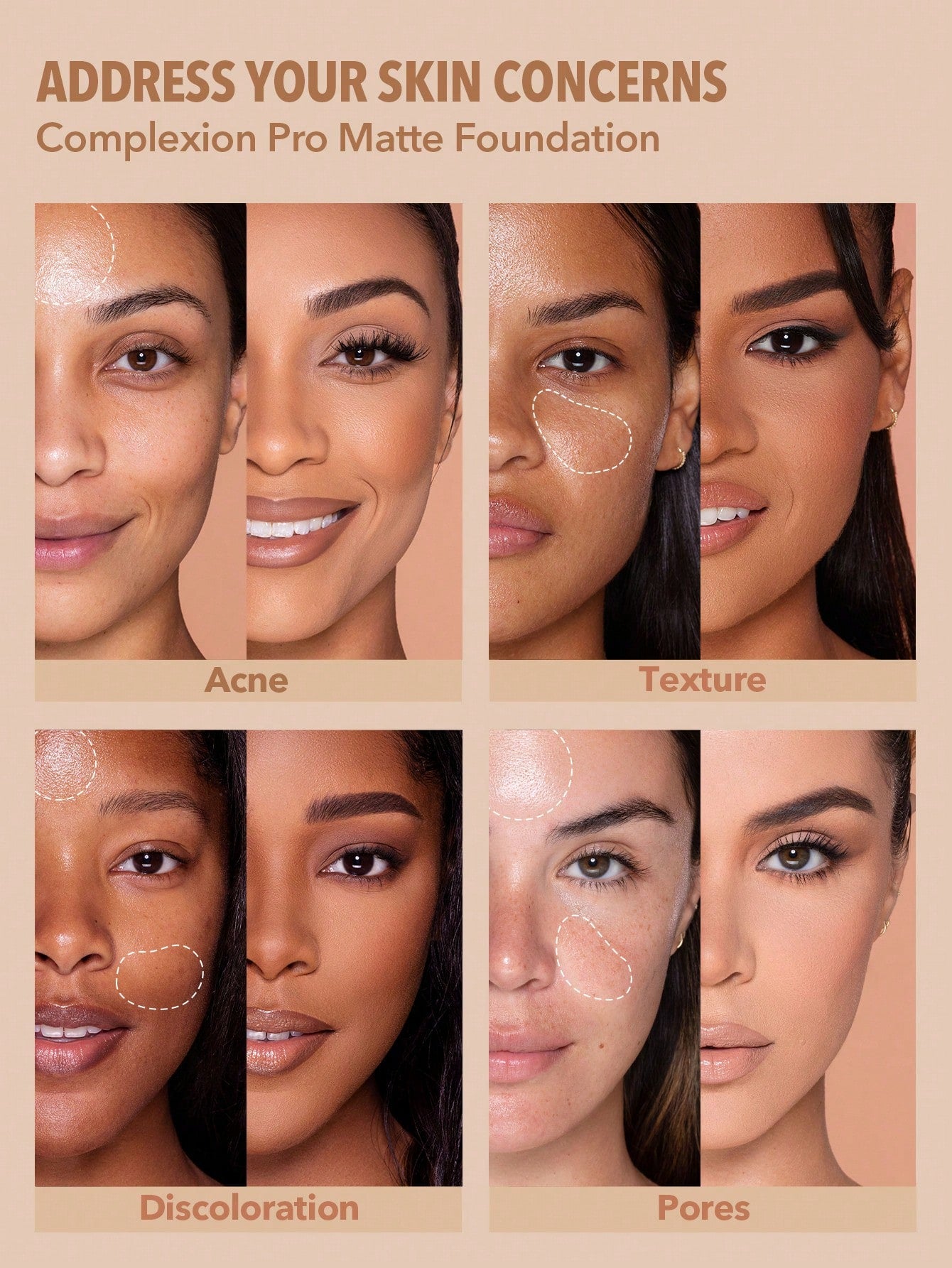 SHEGLAM - Sheglam - Complexion Pro Long Lasting Breathable Matte Foundation Shell Shell