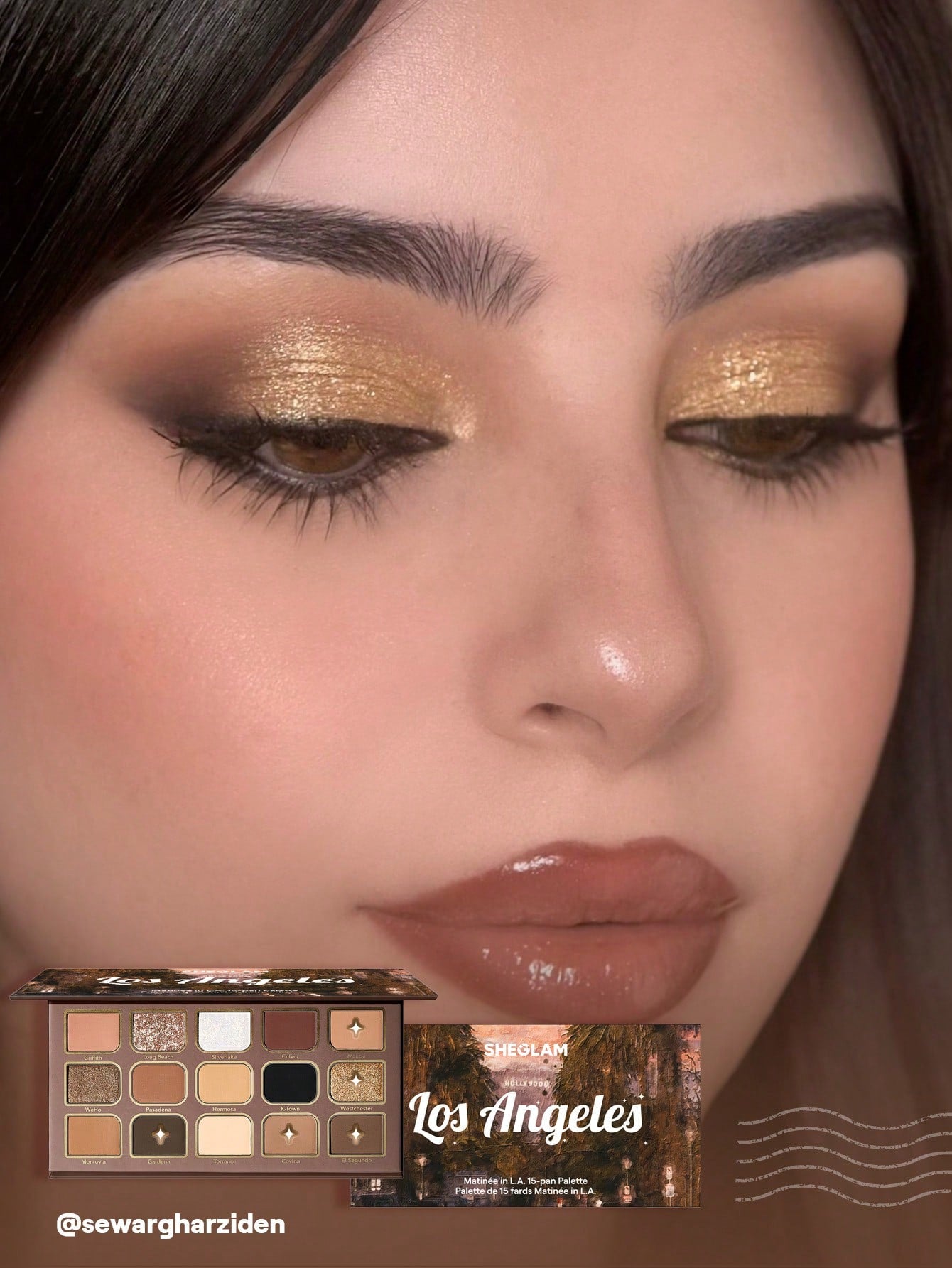 شيغلام - EYESHADOW PALETTE  Matinée In L.A. 15-Pan Palette