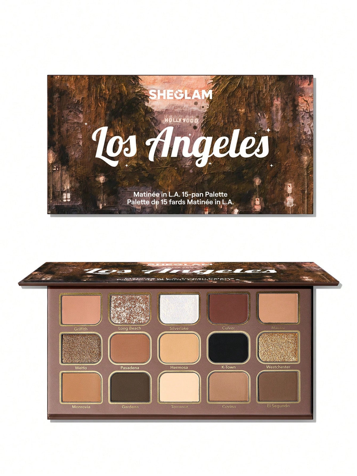 شيغلام - EYESHADOW PALETTE  Matinée In L.A. 15-Pan Palette