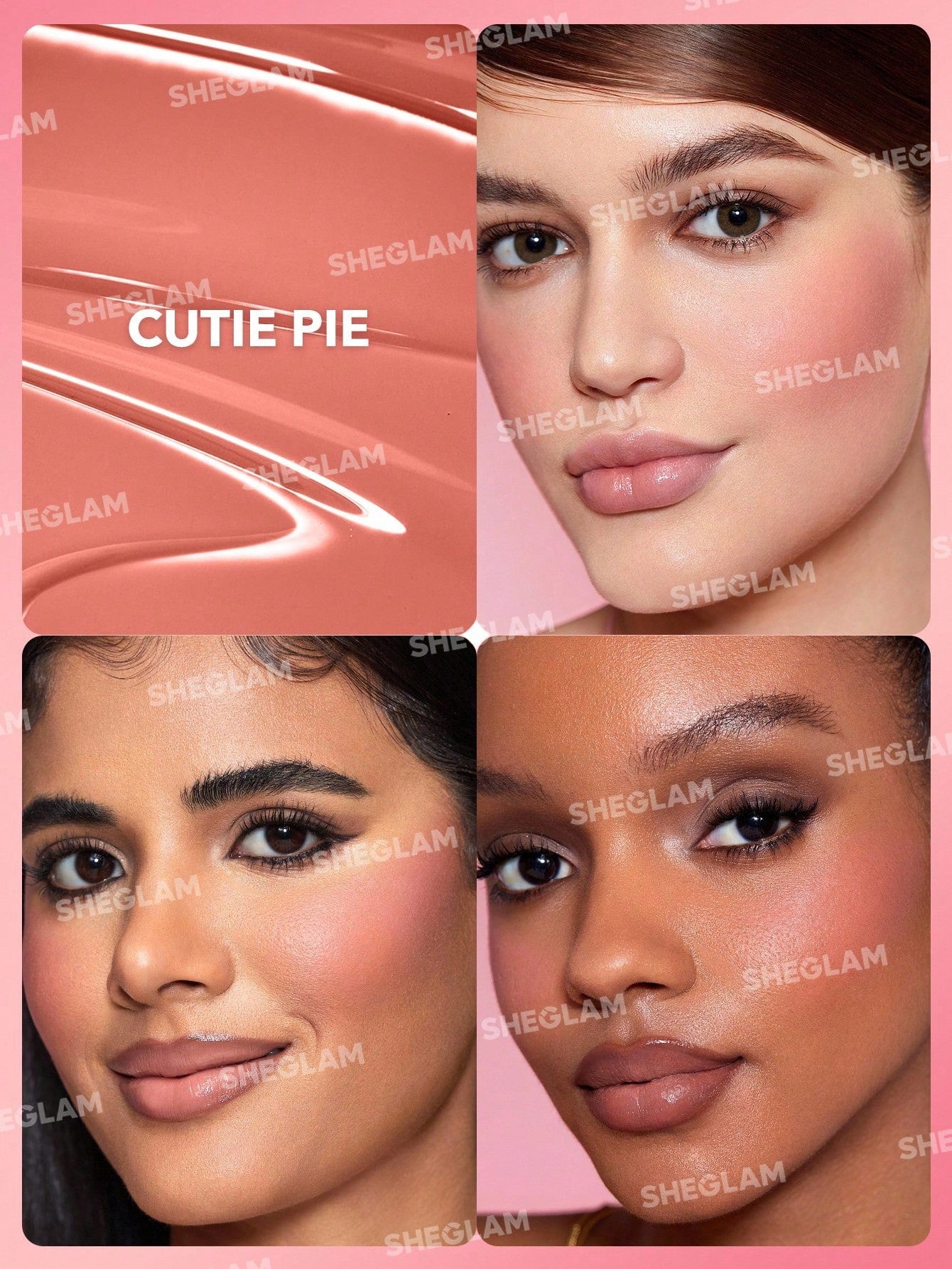 SHEGLAM - Sheglam - Color Bloom Liquid Blush Matte FinishCutie Pie Cutie Pie
