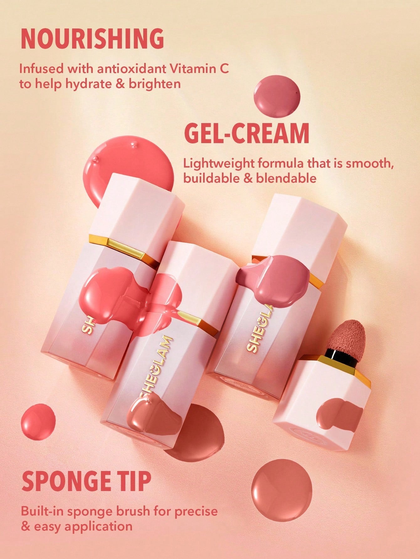 SHEGLAM - Sheglam - Color Bloom Liquid Blush Matte FinishCutie Pie Cutie Pie