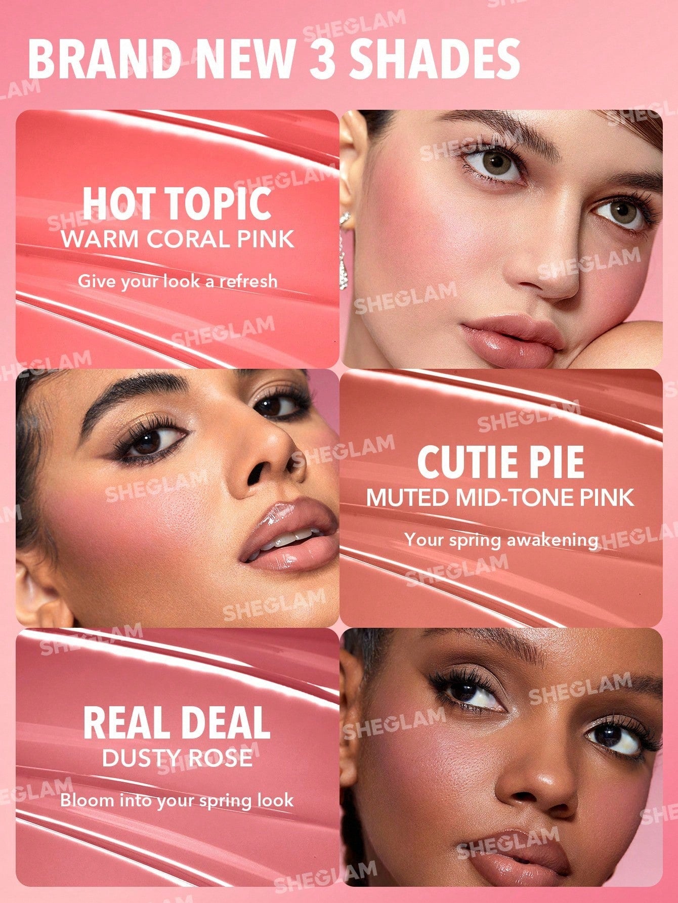 شيغلام - Color Bloom Liquid Blush مطفي FinishReal Deal