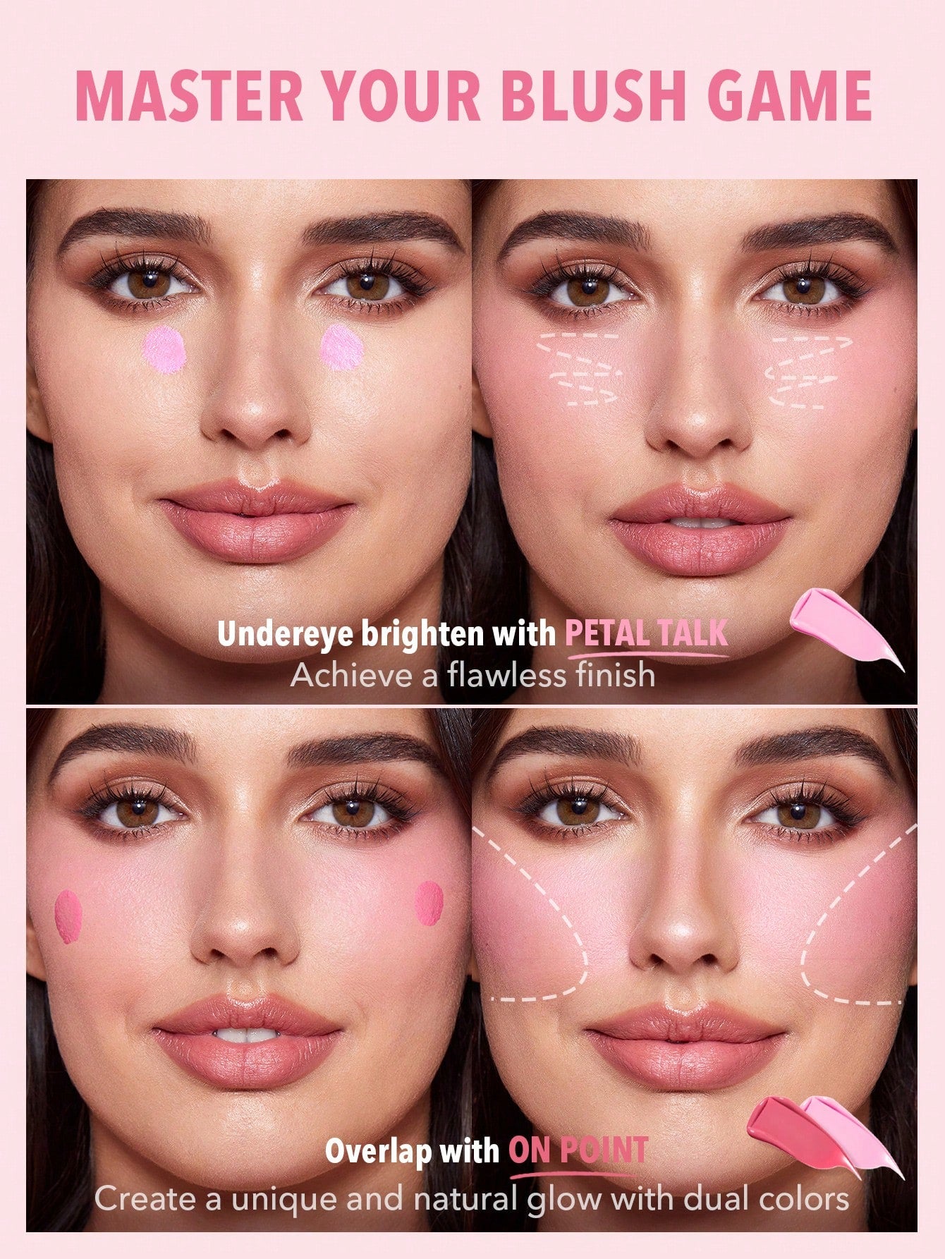 شيغلام - Color Bloom Liquid Blush مطفي FinishOn Point