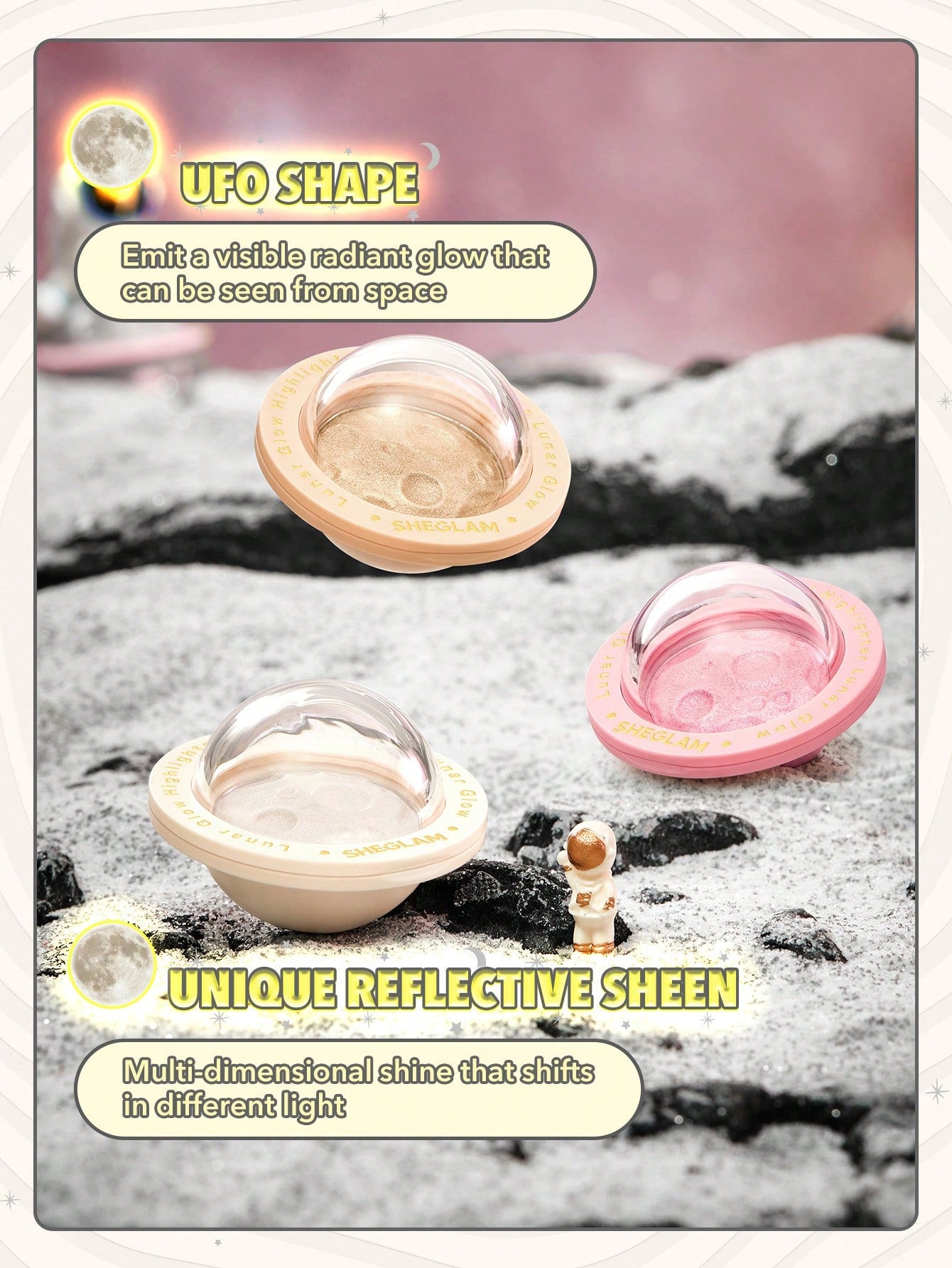 SHEGLAM - Lunar Glow Highlighter Vanilla Frost