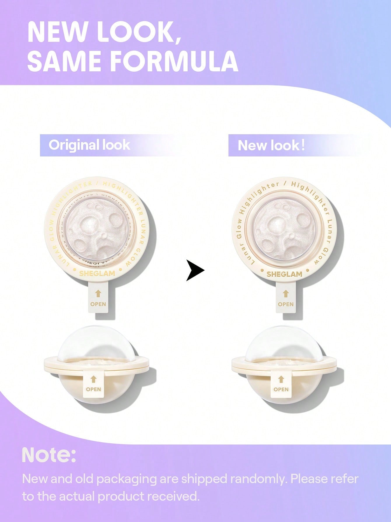 SHEGLAM - Lunar Glow Highlighter Vanilla Frost