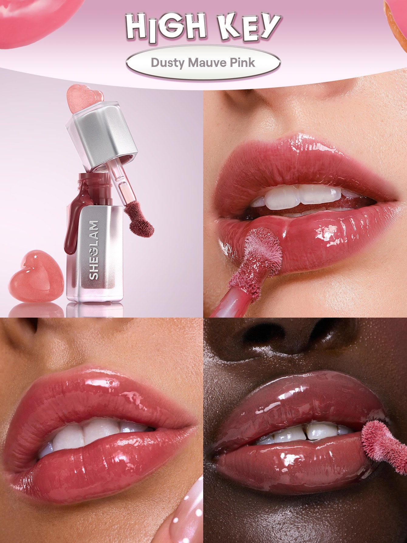 SHEGLAM - Glass Lock Air Gloss  Glass Lock Air Gloss-High Key High Key