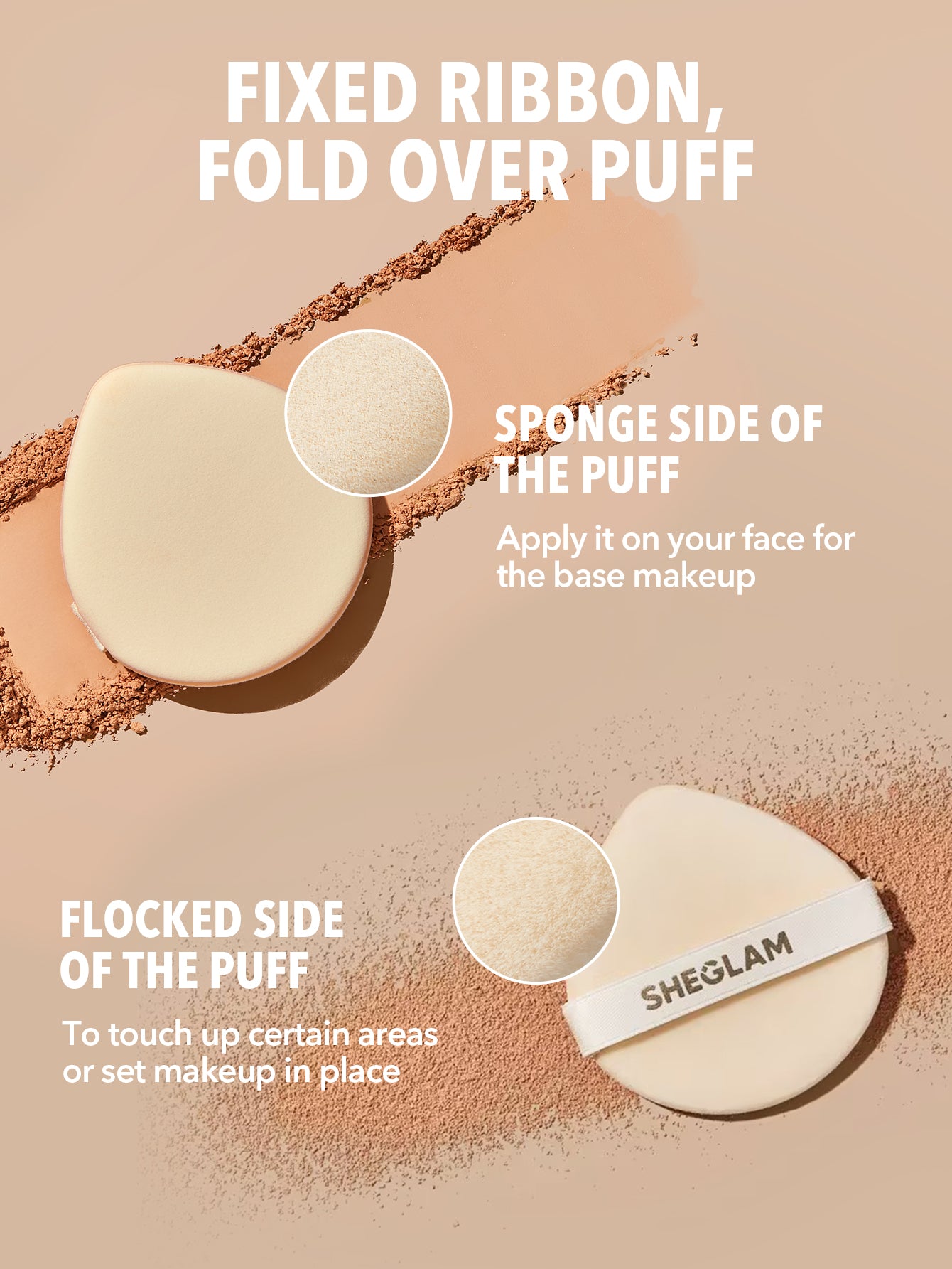 SHEGLAM - Skin-Focus High Coverage Powder Foundation Nude