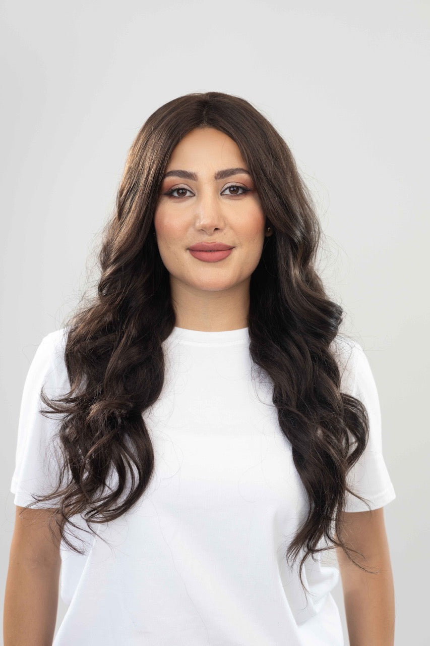 Al Nasaem - Wig - 6468A - 100% Human - (PAMELA)# 1B