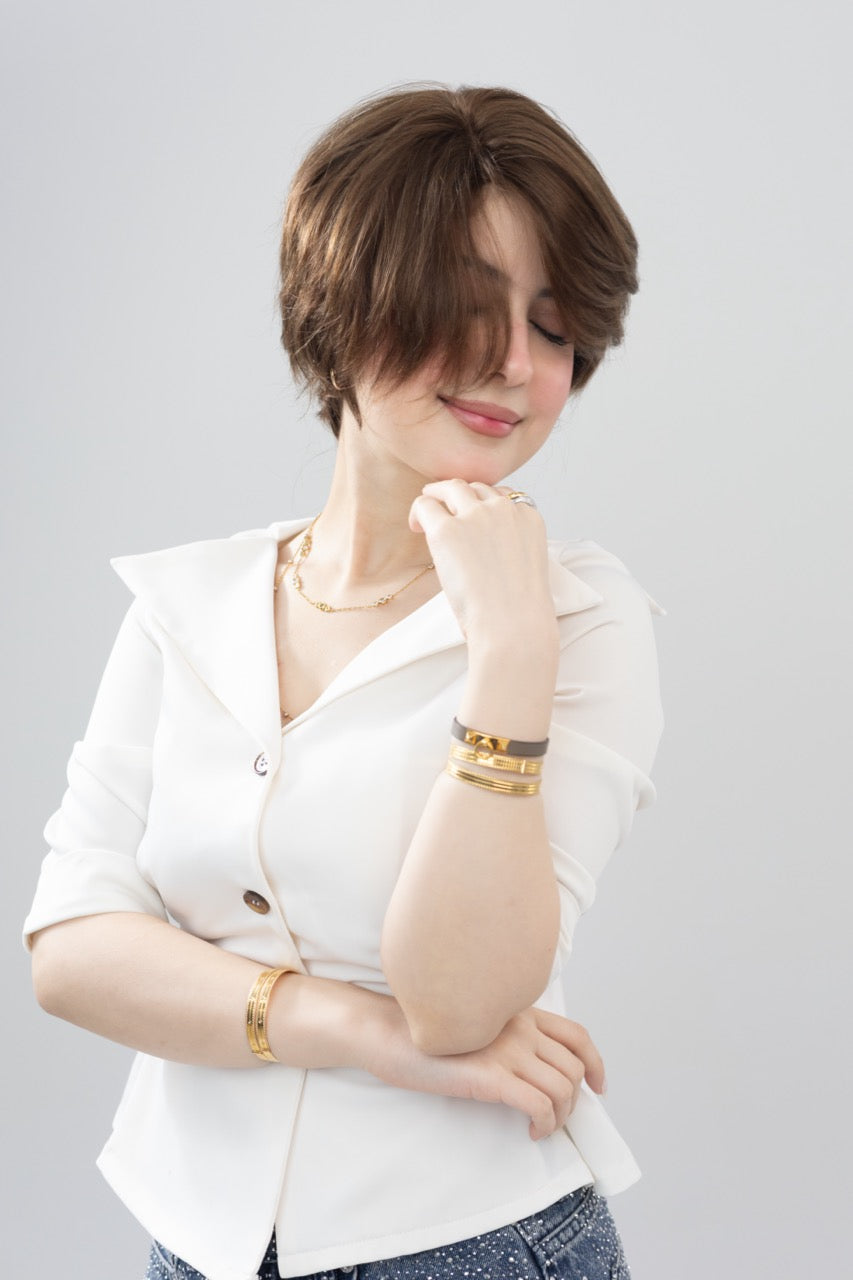 Al Nasaem - Wig - 7175 - 100% Human - (YARA)# 4B