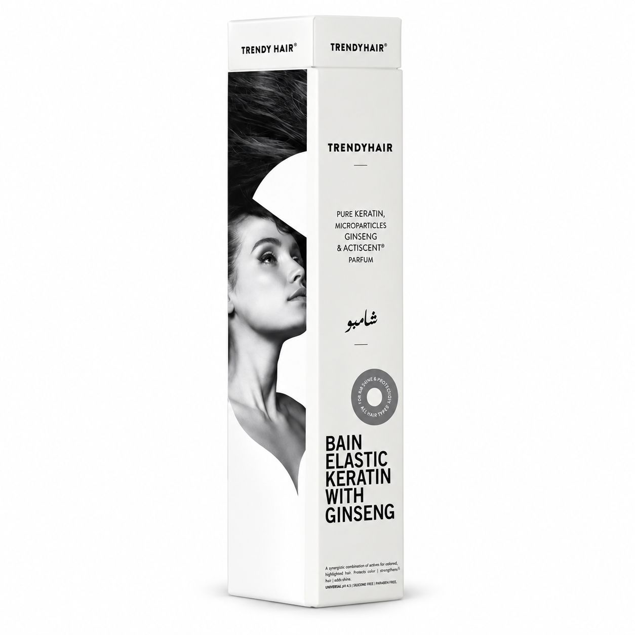Trendyhair - Bainelastic الكيراتين&الجينسنغ شامبو 300ML