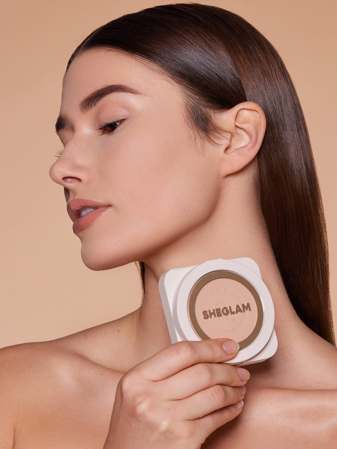 SHEGLAM - Skin-Focus High Coverage Powder Foundation Shell