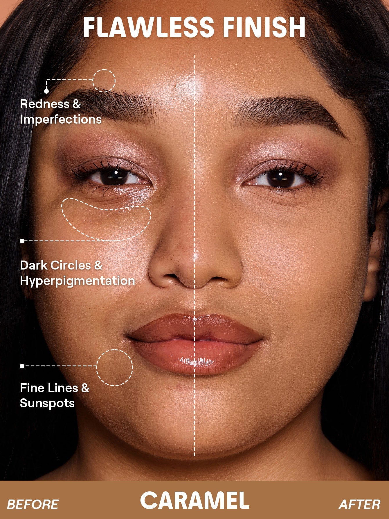 SHEGLAM - Lock & Go Long-Lasting Cushion Foundation Caramel