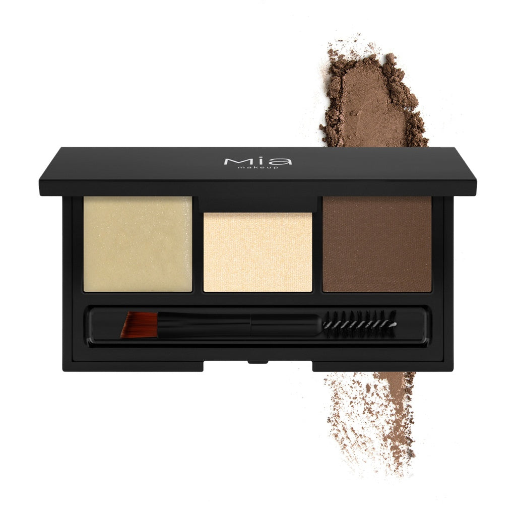 Mia - Set & Define Eyebrow Palette Noisette