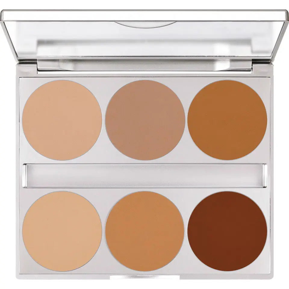 Kryolan - Dual Finish -  Palette - 09126-CONTOURING