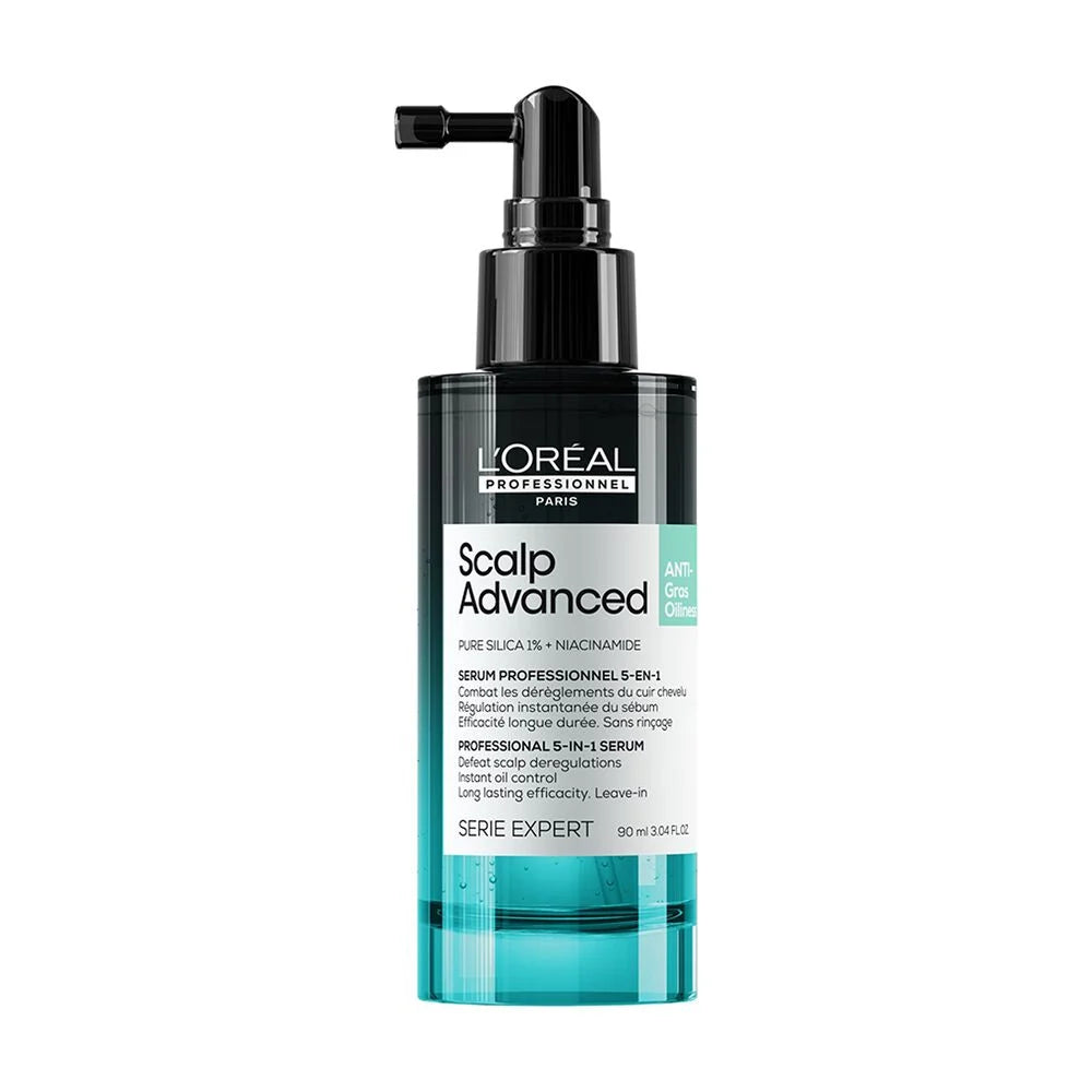 Loreal - Scalp Advanced Anti-Oiliness 5-in-1 Serum - 90ML