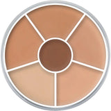 Kryolan - Concealer Wheel 6 COLOR - S09016(ELO-TAN5)