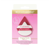 Brushworks - Powder Puff Duo-Red