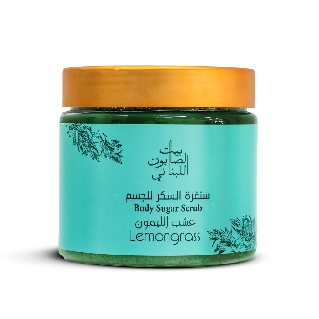 Beit Al Saboun - Body Sugar Scrub Lemongrass - 500g