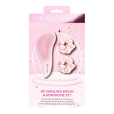 Brushworks - Detangling Brush & Scrunchie Set