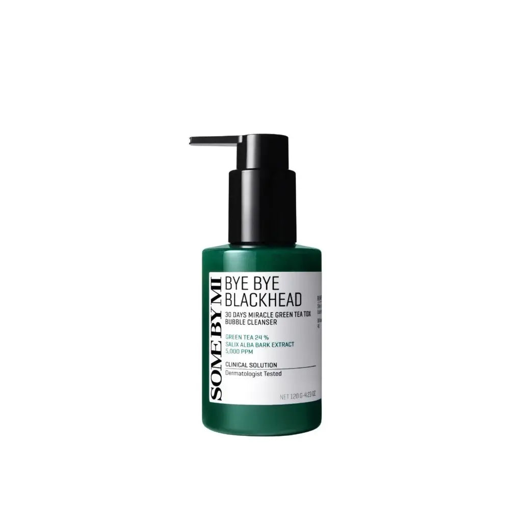 SOME BY MI - Bye Bye Blackhead 30 Day Miracle Green Tea Detox Bubble Cleanser 120g