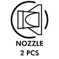 Parlux 3200 two concentrator nozzles