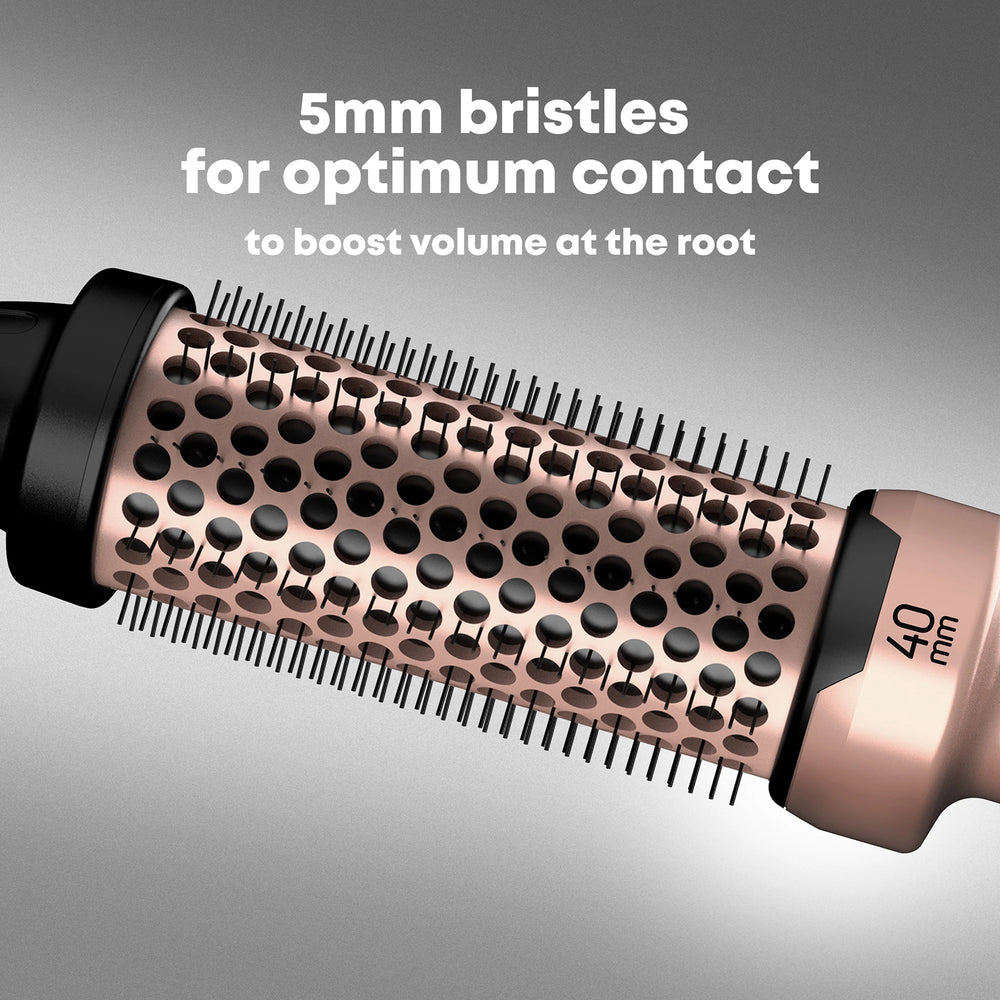 REVAMP Ceramic 40mm Hot Brush Gold Edition 5mm bristles