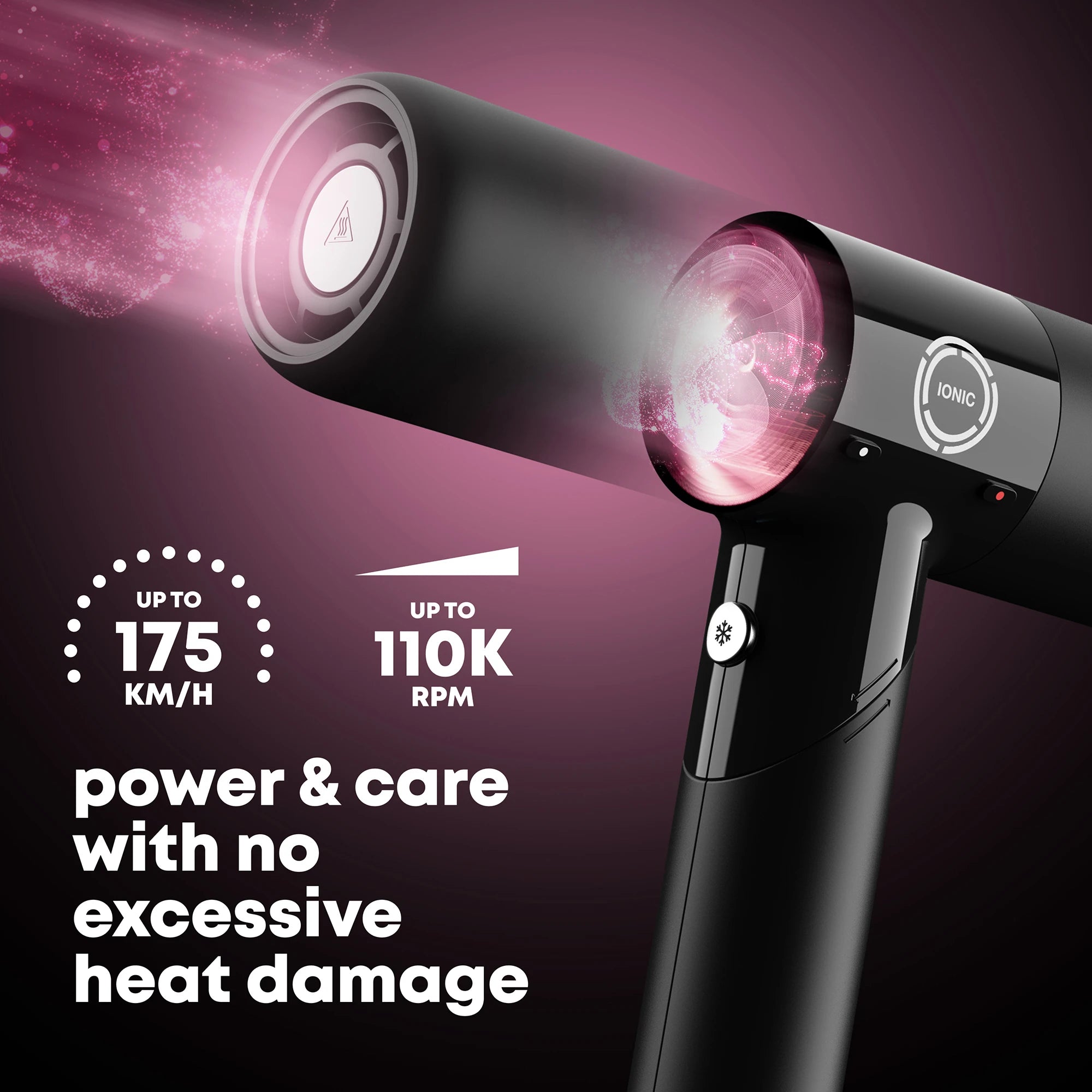 REVAMP Enigma Revelation hair dryer powerful airflow