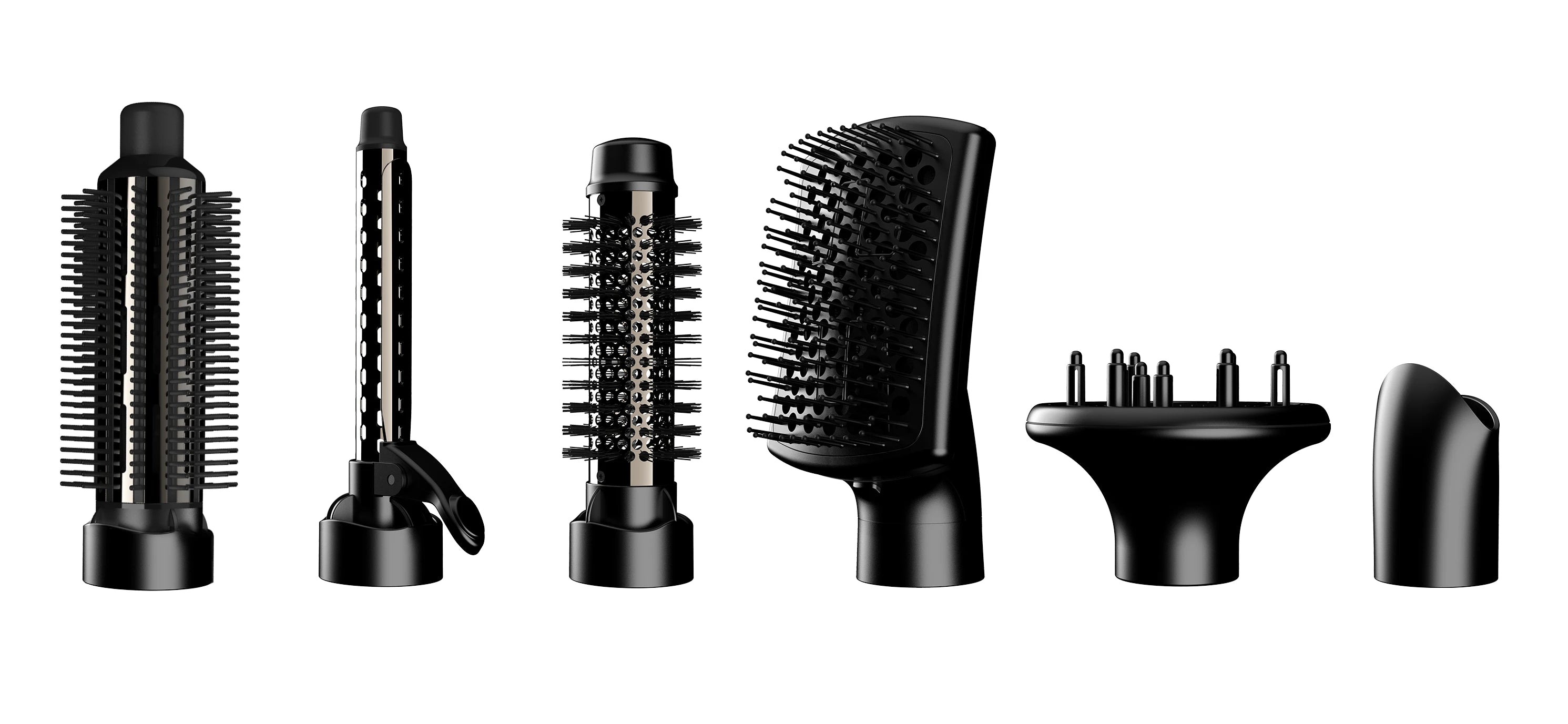 REVAMP 6-in-1 Ionic Airstyle six interchangeable styling attachments