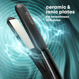 REVAMP Steamcare hair straightener ceramic and ionic plates
