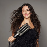 REVAMP Deep Beach Waver ceramic and ionic technology