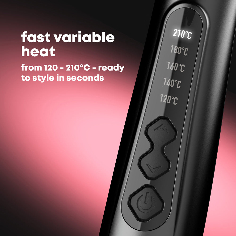 REVAMP Deep Beach Waver adjustable temperature settings